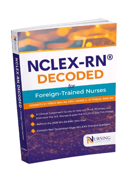 NCLEX-RN Decoded for Foreign-Trained Nurses book cover